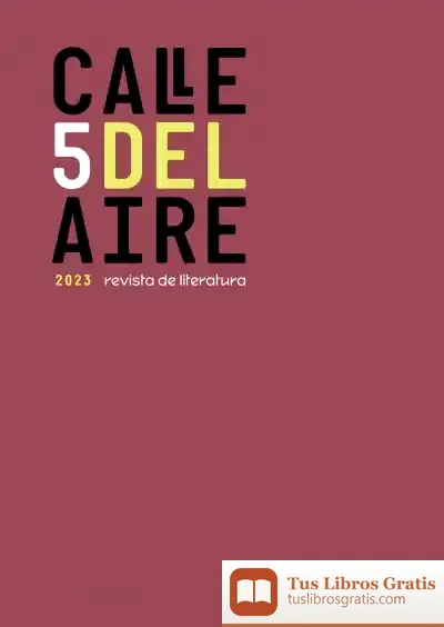 Descargar Calle Del Aire. Revista De Literatura, 5
