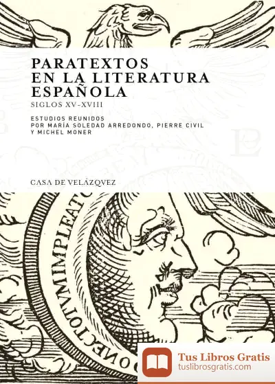 Descargar Paratextos En La Literatura Española