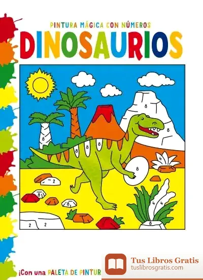 Descargar Pintura Mágica Con Números: Dinosaurios