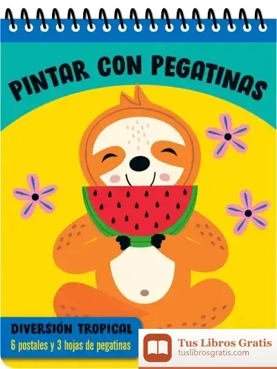 Descargar Pintar Con Pegatinas - Diversión Tropical de María Jesús Martínez Silvente