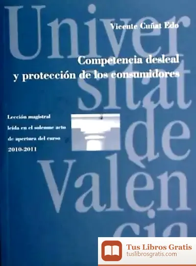 Descargar Competencia Desleal Y Protección De Los Consumidores