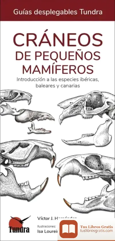 Descargar Craneos De Pequeños Msmíferos. Guía Desplegables Tundra