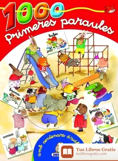 Descargar 1000 Primeres Paraules. 1000 Primeres Paraules - Rojo - Amb Centenars D'Adhesius