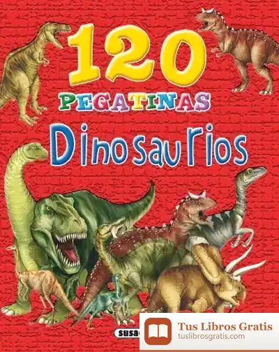Descargar 120 Pegatinas. Dinosaurios