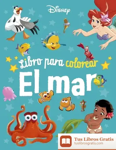 Descargar Disney. Libro Para Colorear. El Mar