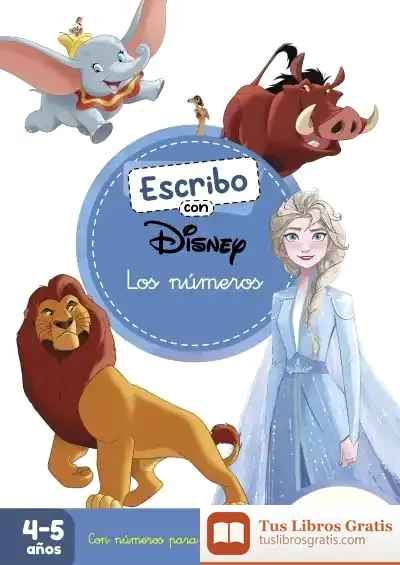 Descargar Escribo Con Disney. Los Números (Aprendo A Escribir Con Disney)