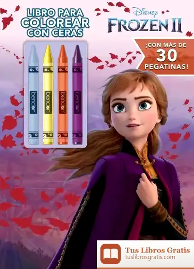 Descargar Frozen 2. Libro Para Colorear Con Ceras