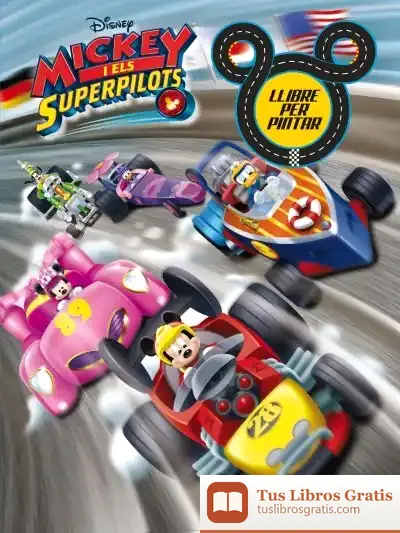 Descargar Mickey I Els Superpilots. Llibre Per Pintar