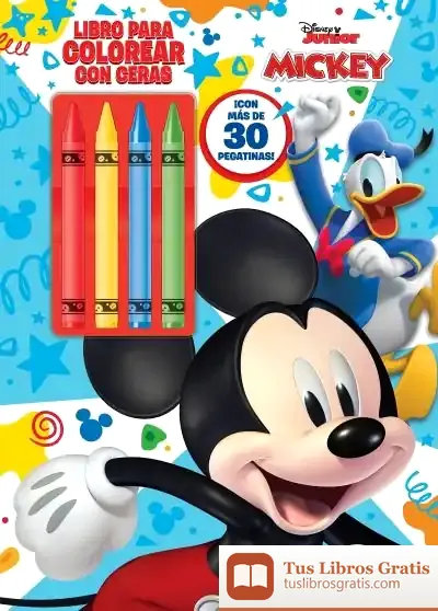 Descargar Mickey. Libro Para Colorear Con Ceras