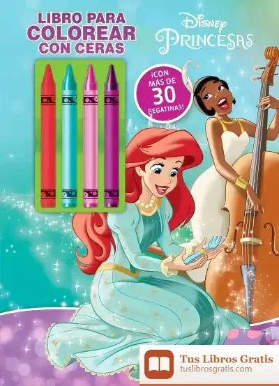 Descargar Princesas. Libro Para Colorear Con Ceras 2