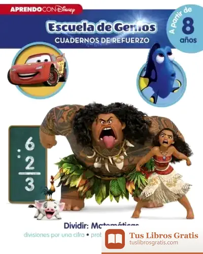 Descargar Disney Escuela De Genios. Dividir : Matemáticas: Divisiones Por Una Cifra, Problemas Sencillos De Divisiones