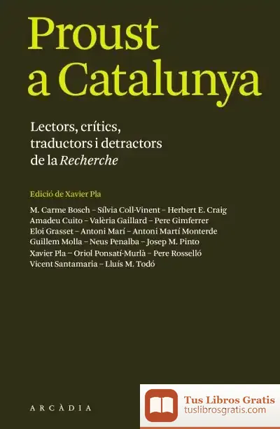 Descargar Proust A Catalunya