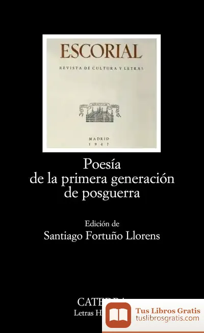 Descargar Poesía De La Primera Generación De Posguerra de Francesc Ramis Darder