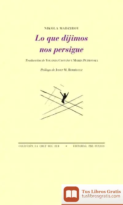 Descargar Lo Que Dijimos Nos Persigue de Yolanda Castaño
