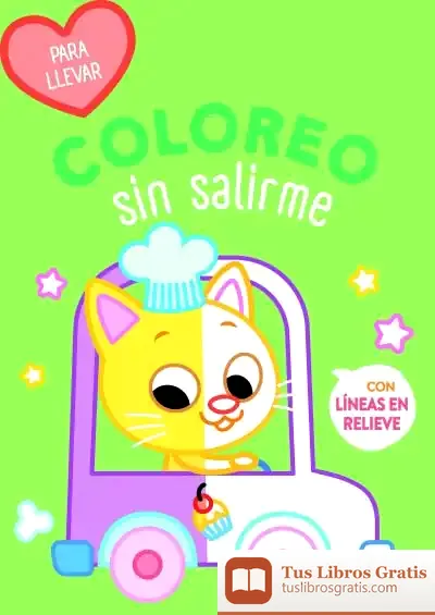 Descargar Coloreo Sin Salirme-Para Llevar. Gato de Yoyo