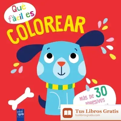 Descargar Que Facil Es Colorear. Perro de Yoyo