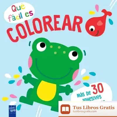 Descargar Que Facil Es Colorear. Rana