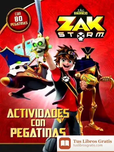 Descargar Zak Storm. Actividades Con Pegatinas