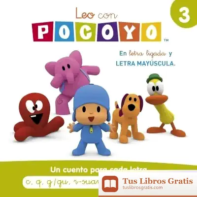Descargar Pocoyó. Lectoescritura 3 - Un Cuento Para Cada Letra C, Q, G/Gu, R-Suave-, B, V, Z, Ce/Ci